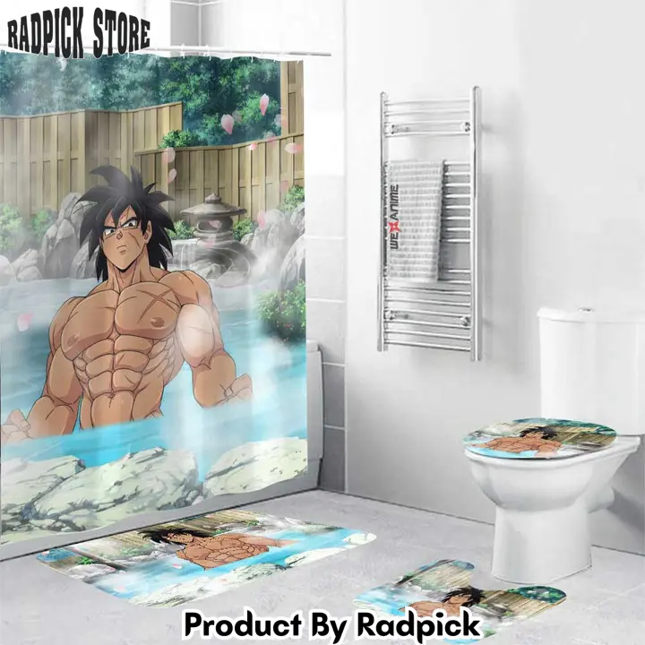Dragon ball boys hot spring broly combo bathroom set   rp0200282